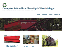 Tablet Screenshot of domesticcleanup.net